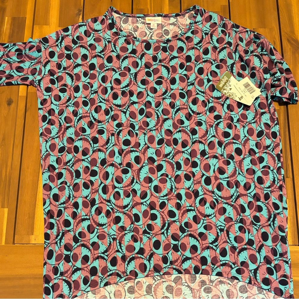 Lularoe Irma Jack Skellington Disney Nightmare Before Christmas Size M NWT